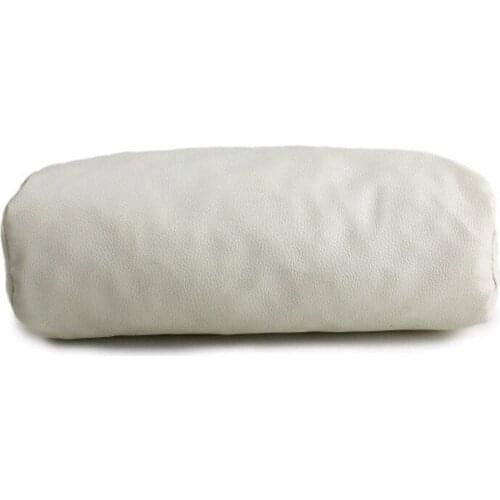 PU Leather Newborn Photography Props Cycle Wedge Shaped Pillow Baby Photo Prop Backdrop Basket Stuffer 3 Colors