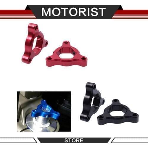 MOTORIST for BMW G650X G650 X 2009 Motorcycle Accessories CNC Aluminum 19mm Suspension Fork Preload Adjusters