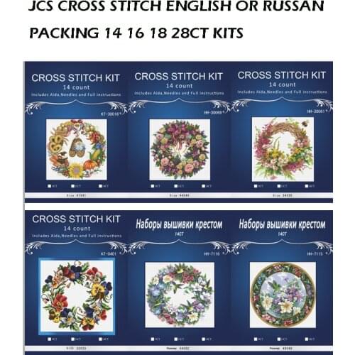 Oneroom Top Quality Lovely Cute Counted Cross Stitch Kit Sweet Nectar Hummingbird and Flowers dim 35