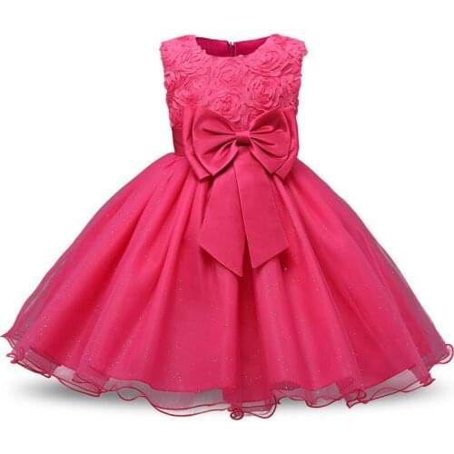 Fancy Girl Christmas Tulle Tutu Dress Party Wedding Gown Children Costume New Year Princess Kids Dresses For Girls Clothes 2-12T