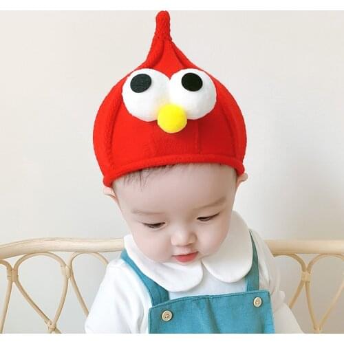 Baby knitted Hats Carton Eyes Cotton Kids Girls Boys Autumn Winter Elastic Skullies Caps Cotton Knitted Beanies Hat