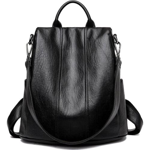 Women Backpack for School Style Leather Bag College Fashion Anti-Theft Backpack Designers Large Backpack Shoulder Bag