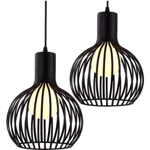 Nordic modern led glass ball pendant lights pendant lights lustre suspension retro lamp hanging lamp industrial lamp bedroom