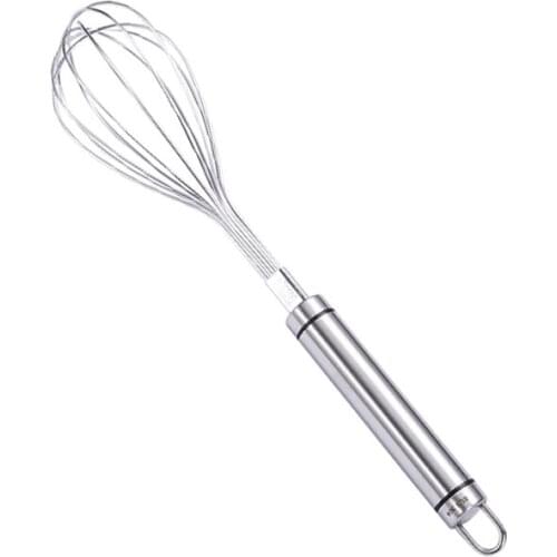 Stainless Steel Whisks Egg Beater Kitchen Whisks Balloon Wire Whisk for Blending Whisking Beating Stirring