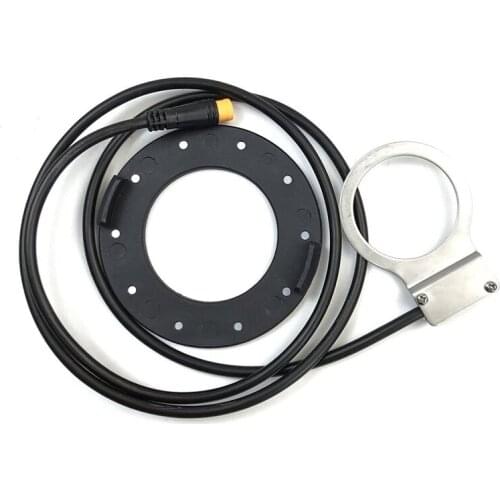 Waterproof Connector BZ-10C PAS System Pedal Assistant Sensor 10 Magnets for Crank Crankset Ebike Conversion Kit Part