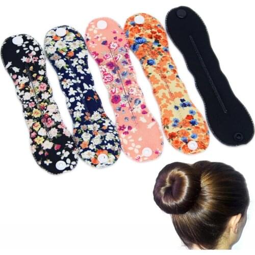 Magic Foam Sponge Clip Bun Curler Hairstyle Twist Maker Tool Dount Twist Hair Accessories Hair Styling Tools