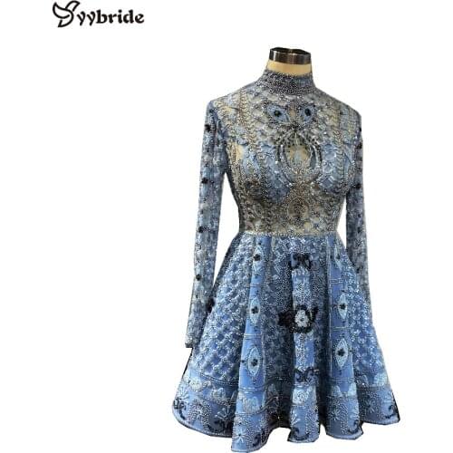 Короткие платья для женщин YYBRIDE China At AliExpress