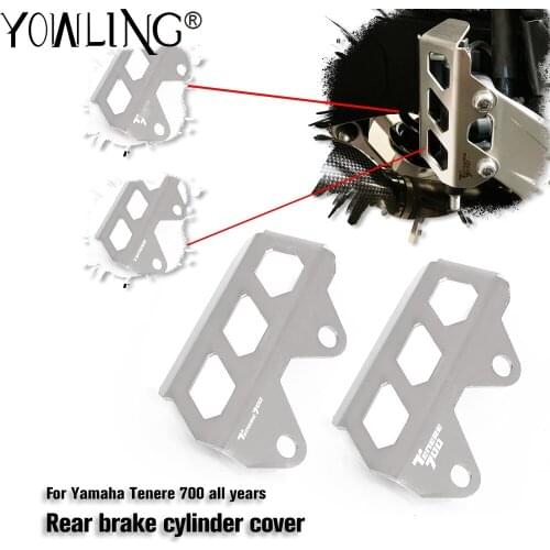 Motorcycle Heel Protective Cover Guard FOR YAMAHA T7 XTZ700 XT700Z XTZ 700 XT 700Z Tenere 700 Rally 2019 2020 2021 Accessories