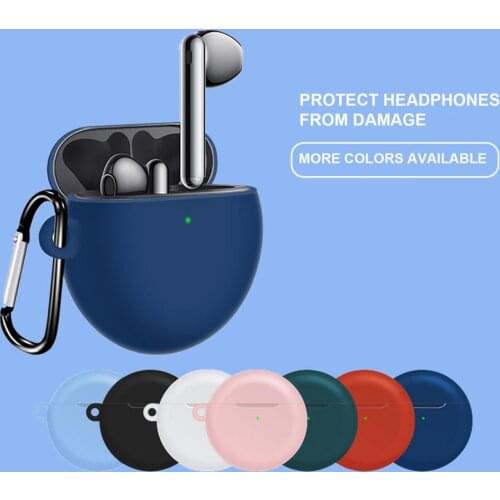 Protective Sleeve Wear-resistant Non-fading Smooth Bluetooth Earphone Protective Skin for Huawei FreeBuds 4