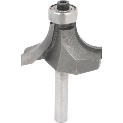 1/4" Shank End Bearing Roundover Bit Router Tool Replacement 1/4x1