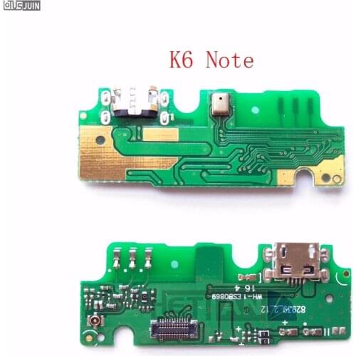 1PCS New For Lenovo K6 Note Micro USB Charging Port Charger Dock Plug Connector Flex Cable Board Replacement Parts