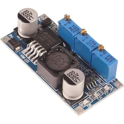 1pc LM2596 DC-DC 7V-35V Step-Down CC/CV Power Supply Module Battery Charger Adjustable LM2596S Voltage Converter