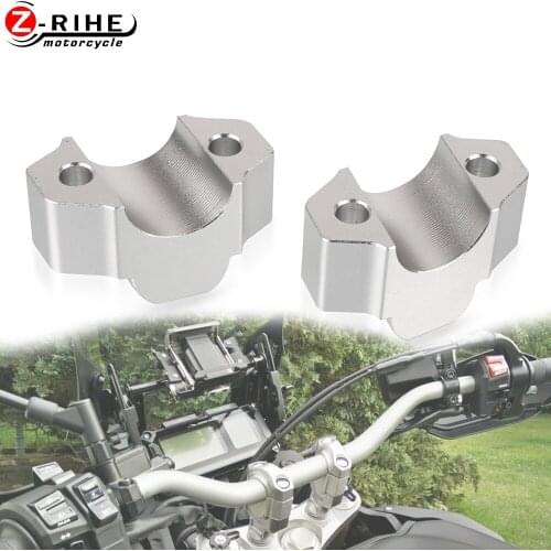 Motorcycle Accessories 25MM BAR RISERS FOR YAMAHA XT1200Z SUPER TENERE 2014-2021 25MM Handlebar Risers FOR Yamaha XT-1200Z 14-16