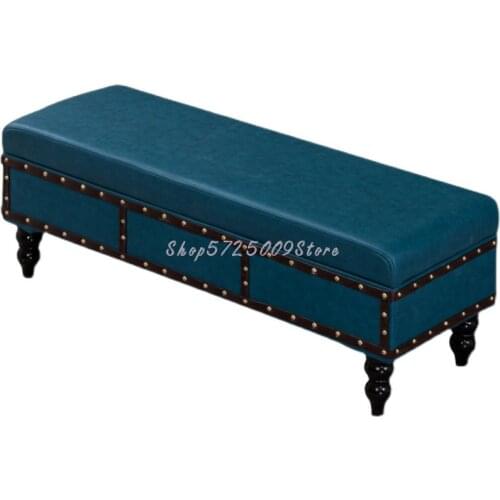 Household Technology Cloth Shoes Changing Stool Storage Stool Can Sit Porch Stool Bed Tail Stool Shop Shoes Wearing Bench Bench