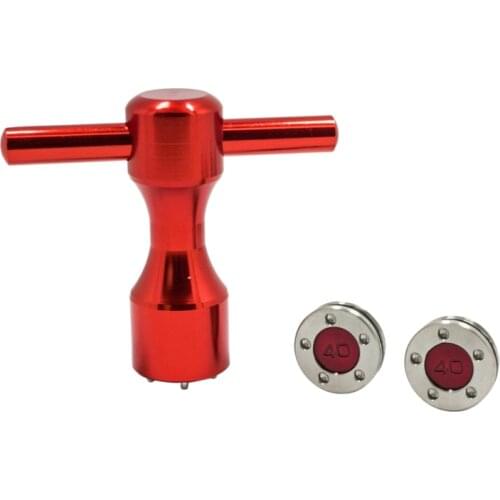 ELOS-2Pcs Golf Custom Red Weights + Red Wrench for Titleist Scotty Cameron Putters 40.0 Grams