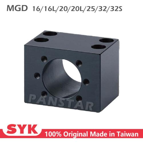 SYK Nut Bracket ballscrew nut housing MGD16 MGD20 MGD25 for THK TBI HIWIN NSK PMI COMTOP GTEN ballscrew Nut