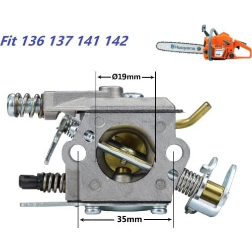 Carburetor Carb For HUSQVARNAHusqvarna Chainsaw 136 141 137 142 36 41 362 365 371 372 Spare Parts
