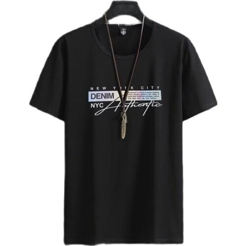 Summer men tshirt short sleeve unsex cotton t-shirt letter casual tees plus size 9XL 8XL 10XL oversize simple tops tshirt 68 66