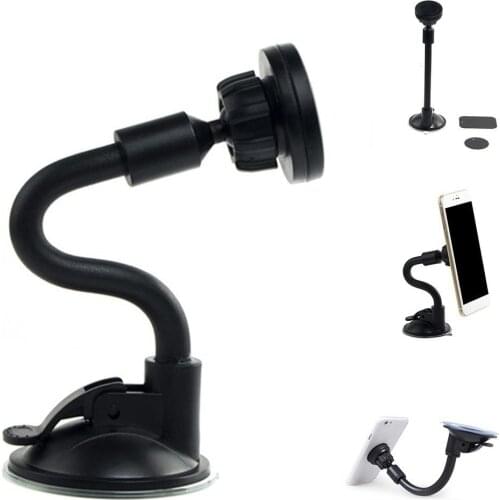 Universal Long Arm Magnetic Phone Holder Adjustable Car Windshield Mount Stand Magnetic Long Arm Magnetic Phone Holder