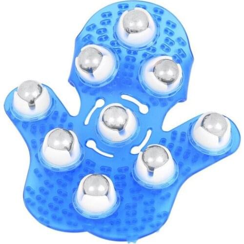 9 Balls Roller Body Massage Anti Cellulite Massager For Neck Back Shoulder Slimming Muscle Pain Relief Relax Health Care 20#41