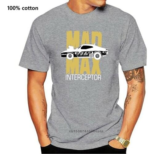 New Mad Max Interceptor Max Army Muscel Car Men Black T Shirt Size S 3Xl