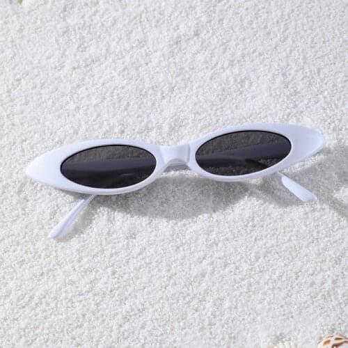 Unisex Fashion Small Frame Sun Glasses For Women Men PC Sunglasses Outdoor Show Internet Celebrity Recommend Oculos Feminino
