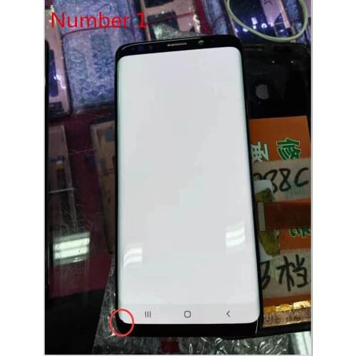 ORIGINAL LCD With Frame For Samsung Galaxy S9 LCD S9 Lcd Display G960 SM-G960F LCD Touch Screen