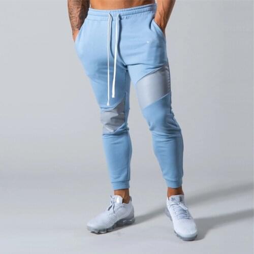Casual Skinny Pants Men Joggers Sweatpants Black Autumn Trousers Male Trackpants Gym Fitness Workout Bodybuilding Bottoms M-3XL