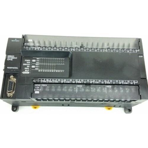 CP1E-N60SDR-A CPU, CP1E Series, Micro PLC, Application Model, Renewal, 36 Inputs, 24 Relay Outputs, 100 to 240 Vac