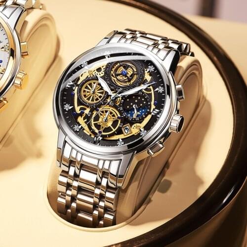 QGY Mens Quartz Watch