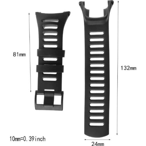 Soft Rubber Wrist Strap Watchband Replacement for SUUNTO Ambit 1 2 3 4 Peak 2R 2S 3S 3R SAPPHIRE Smart Watch Bracelet Accessorie