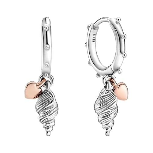 CodeMonkey 100% Real 925 Sterling Silver Round Geometry Drop Earrings For Women Golden Color Big Silver Earrings Jewelry E381