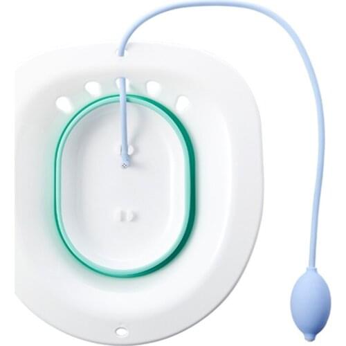 Pregnant Bidet Foldable Wash Basin Women Hip Bathtub Flusher Hemorrhoids Nursing Bowl Buttocks Cleaning Basin For Older Patients