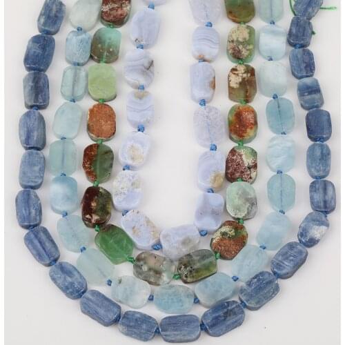 Cut Slice Slab Australian Jades Loose Beads Pendant Necklace,Purple Chalacedony Rectangle Charms Beads Jewelry XT-09AMDE