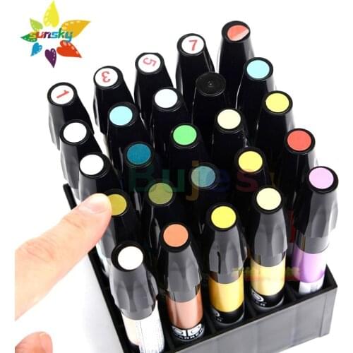 USA Chartpak AD 12/25/100/132 color Oil marker pen Hand drawing Professional marker landscape architecture interior art supplies