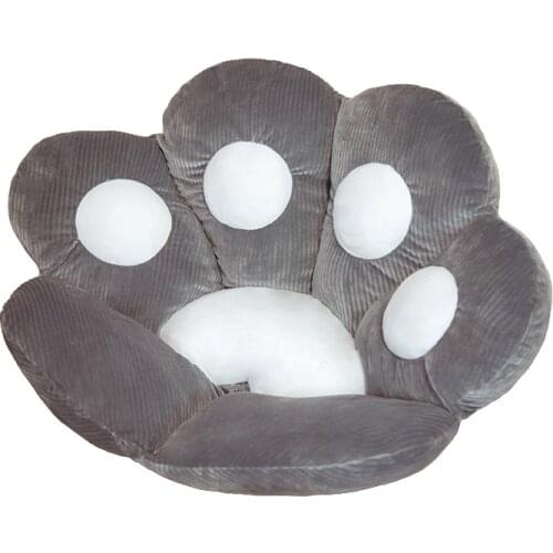 One Piece Comfortable Animal Claw Cushion Filling Plush Sofa Indoor Floor Furniture Chair Decoration Winter Female Cartoon Gift