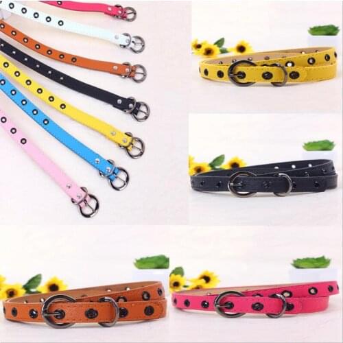 Zpxhyh Children PU leather Belts Kids Classic Boys Girls Leisure Belts Hot Selling Designer high quality belt for dress
