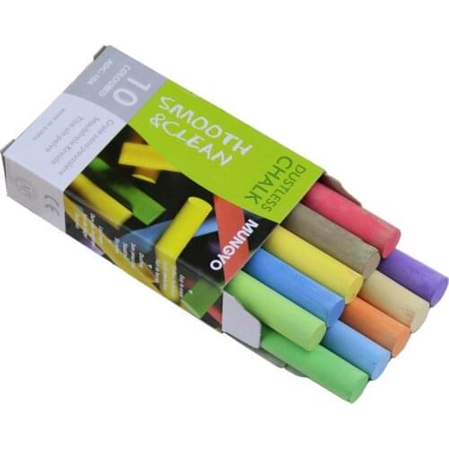 Mungyo Colorful dust-free non-toxic chalk students teacher office dedicated color pen