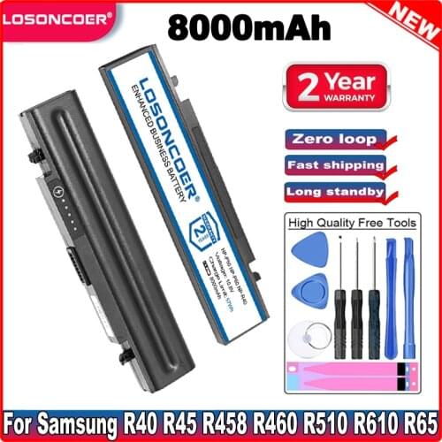 Laptop Battery For Samsung P460 P560 Q210 Q310 R408 R45 R410 R458 R460 R510 R560 NP-P50 NP-P60 NP-R40 R45 R65 R70 R40 P60 X65