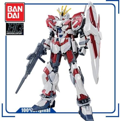 BANDAI HGUC 1/144 NT THE GUNDAM BASE LIMITED Assembly Model NARRATIVE GUNDAM C-PACKS TITANIUM FINISH Action Toy Figures