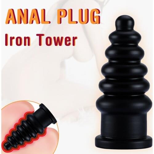 Adult Large Anal Sex Toys Huge Size Butt Plugs Prostate Massage For Men Female Anus Expansion Stimulator Big Anal Beads