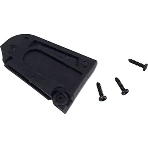Black Guitar Rod Cover & Screws Electric Guitar Replacement Parts