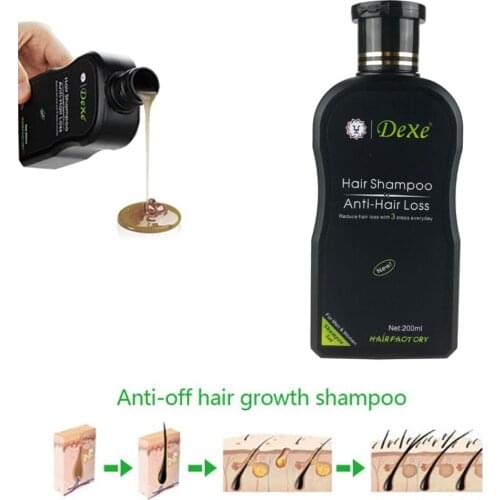 Dexe 200ml Hair Shampoo Set Anti-hair Loss Chinese Herbal Hair Growth Product Prevent Hair Treatment For Men & Women