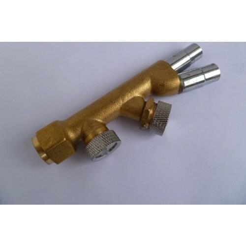 Copper spray machine remote atomization nozzle four porous strong long-range large-scale fan-shaped high-range tree rice