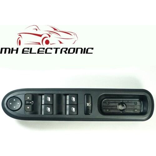 MH ELECTRONIC Power Master Window Switch 6554ER 6554.ER 6554ER-79763 For PEUGEOT 407 6C 6D 6E Coupe 2004 - 2016 FREE SHIPPING