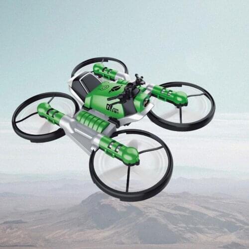 Land And Aviation Dual-Purpose Remote Control Toy Transformable Remote Control Aircraft Remote Control Motorcycle Free Shipping