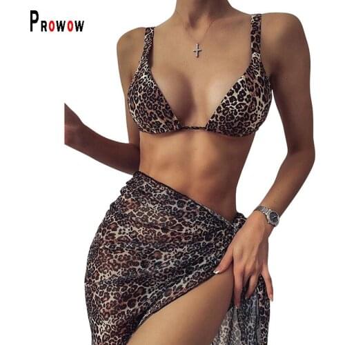 Sexy 3 Piece Swimsuit Women Tie Dye Push Up Padded Biquini Brazilian Summer Bathing Suit Thong Bikini 2021 Swimwear Women Skirt