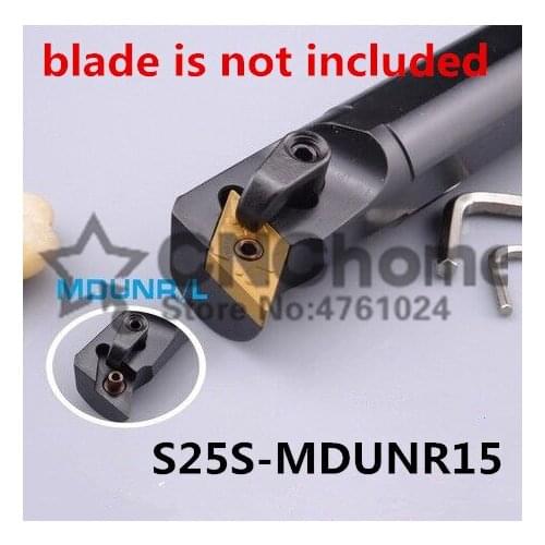 S25S-MDUNR15 25mm 95degree Lathe Cutting Tools CNC Turning Tool Machine Tools Internal Metal Lathe Tool Boring Bar MDUNR/L
