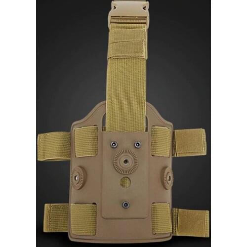 Paintball Universal Pistol Drop Leg Holster Hunting Tactical Holster Platform for Glock 17 CQC Series Thigh Holster