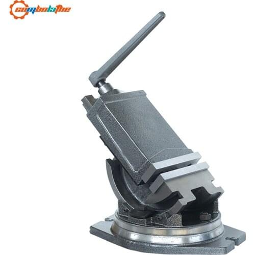 High Quality Of Angle Tilting Machine Vise 4'' 100mm For Drilling Milling Machine